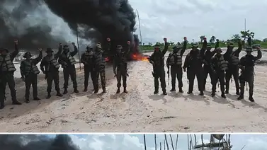 GEDO destruye estructura para minería ilegal en zona fronteriza GEDO destruye estructura para minería ilegal en zona fronteriza