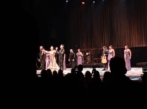 Siudy Garrido hizo vibrar con sus pies al Teatro Teresa Carreño Siudy Garrido hizo vibrar con sus pies al Teatro Teresa Carreño