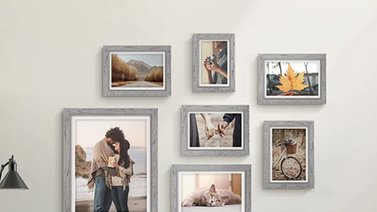 Claves para formar una galería de fotos en la pared