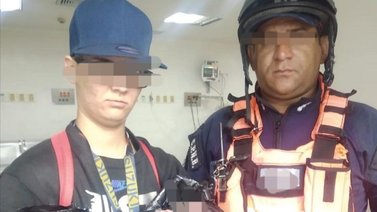 PNB rescató a bebé de un contenedor de basura en Caracas (+Foto)