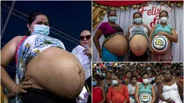 Por esta razón mujer embarazada gana premio en Nicaragua