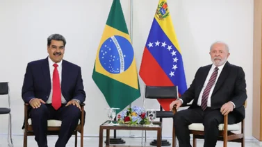 Nicolás Maduro y Lula Da Silva se reúnen en el Palacio de Planalto