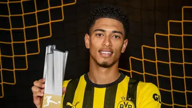 Jude Bellingham gana este premio en la Bundesliga Jude Bellingham gana este premio en la Bundesliga