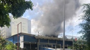 Controlan incendio en supermercado de Miranda (+Fotos)