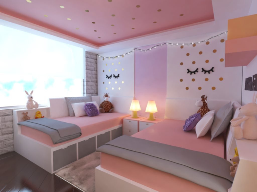 Cómo elegir las lámparas para el cuarto de las niñas