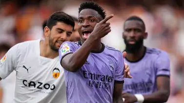 Reducen el castigo al Valencia por los ataques racistas contra Vinicius Reducen el castigo al Valencia por los ataques racistas contra Vinicius