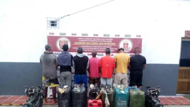 ¡En flagrancia! FANB detiene a siete contrabandistas de gasolina (+Detalles)