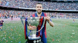 ¡Emocionante! Estas fueron las palabras de Jordi Alba para despedirse del Barcelona