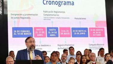 Comisión Nacional de Primaria pospone postulación de candidatos para esta fecha de junio