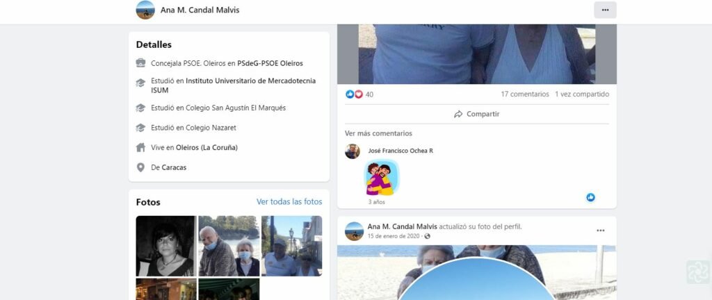 Hija de Lázaro Candal con chance de ganar en estas elecciones