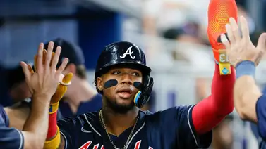 ¡Inspirado! Ronald Acuña Jr. incrementa su racha de juegos con hit ¡Inspirado! Ronald Acuña Jr. incrementa su racha de juegos con hit
