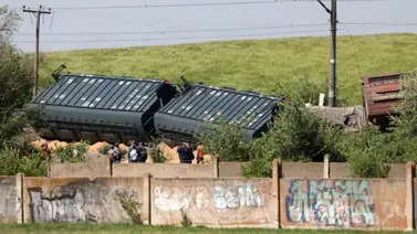 Tren de carga descarrila en Crimea: Denuncian atentado terrorista Tren de carga descarrila en Crimea: Denuncian atentado terrorista