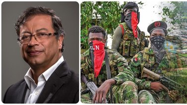 Por este motivo el ELN señala a Gustavo Petro de "estigmatizar" a la guerrilla en Colombia