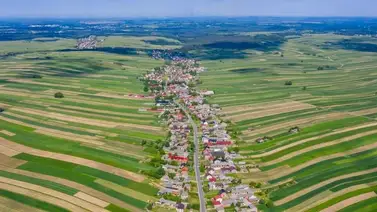 Suloszowa, el curioso pueblo de Polonia con una sola calle Suloszowa, el curioso pueblo de Polonia con una sola calle