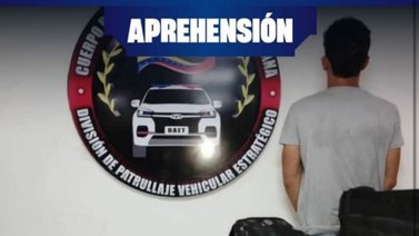 La PNB lo aprehende con municiones de guerra en El Valle