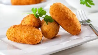 Saludables croquetas de pollo al horno Saludables croquetas de pollo al horno