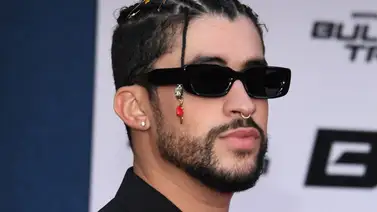 Así reaccionó Bad Bunny durante rueda de prensa de la WWE Así reaccionó Bad Bunny durante rueda de prensa de la WWE