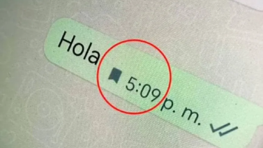 Nuevo ícono en los mensajes de WhatsApp. ¿Qué significa?