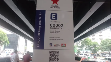 ¿Parquímetros digitales en Caracas? Conozca dónde están ubicados