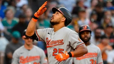 Anthony Santander contribuyó en la victoria de los Orioles