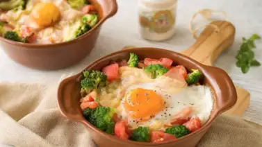 Cazuela de huevos, perfectos para un día cargado de energías Cazuela de huevos, perfectos para un día cargado de energías