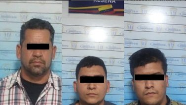 Capturan a tres colaboradores de alias "El Adriancito": De esto se encargaban