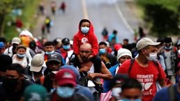 México promete “libre tránsito” para actual caravana de migrantes