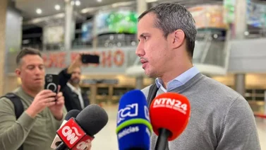 Esto dijo Juan Guaidó tras su llegada a Miami (+Video)