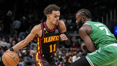 Trae Young le arruinó la fiesta a los Boston Celtics