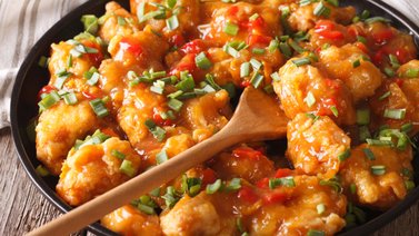 Contraste de sabores con este pollo estilo chino