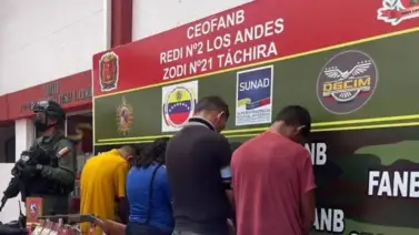 Detuvieron a presuntos miembros de la banda "El Cagón" en Táchira Detuvieron a presuntos miembros de la banda "El Cagón" en Táchira