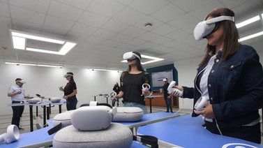 Inauguran aula de realidad virtual en la UCAB: Sepa lo que harán con esta innovación
