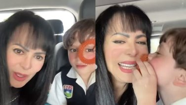 Conmovedor: Así reaparece Maribel Guardia (+Video)