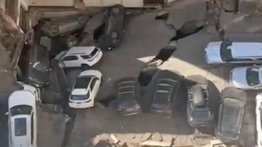 Derrumbe de un aparcamiento en Nueva York deja un muerto y varios heridos