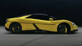 China presenta un carro superdeportivo que puede saltar e ir a tres ruedas