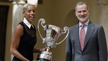 ¡Todo un orgullo! Yulimar Rojas recibe este premio de los reyes de España