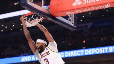Así le fue a los Lakers en el inicio de los playoffs en la NBA