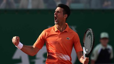 Así fue el debut de Novak Djokovic en el Masters 1.000 de Montecarlo