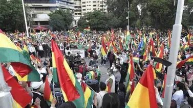 Siguen las protestas en Bolivia por parte de los docentes Siguen las protestas en Bolivia por parte de los docentes