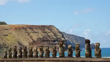 Conoce el secreto detrás de la Isla de Pascua y sus estatuas Conoce el secreto detrás de la Isla de Pascua y sus estatuas