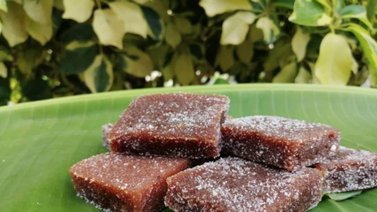 Dulce criollo: bocadillo de plátano