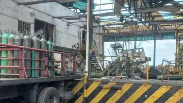 Seis heridos se registraron por explosión de cilindros de oxigeno en Ciudad Guayana Seis heridos se registraron por explosión de cilindros de oxigeno en Ciudad Guayana