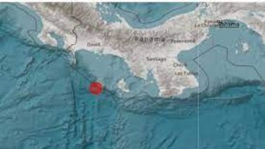 ¡Pánico! Fuerte sismo estremece la costa de Panamá