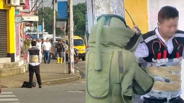 Delincuentes pegaron explosivos al cuerpo de un hombre en Ecuador (+Video)