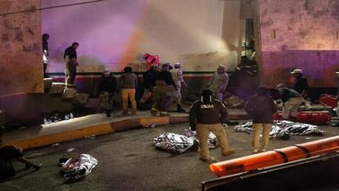 Colombiano murió tras un incendio en centro migratorio de México