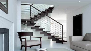 Aproveche las escaleras y conviértelas en protagonistas