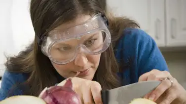 ¡No más llanto al cortar la cebolla! ¡No más llanto al cortar la cebolla!