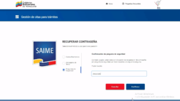 Saime: Conoce los pasos para recuperar la contraseña