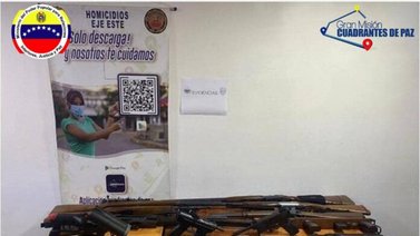 Hallan municiones y armas de fuego en residencia de Chacao