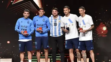 ¡Continúa la fiesta de los campeones! De esta manera Conmebol homenajeó a Argentina ¡Continúa la fiesta de los campeones! De esta manera Conmebol homenajeó a Argentina